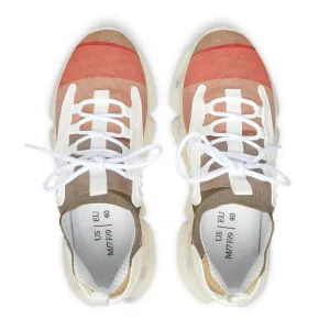 Sneakers Women's Mesh color gradient by Mariu del Campo.