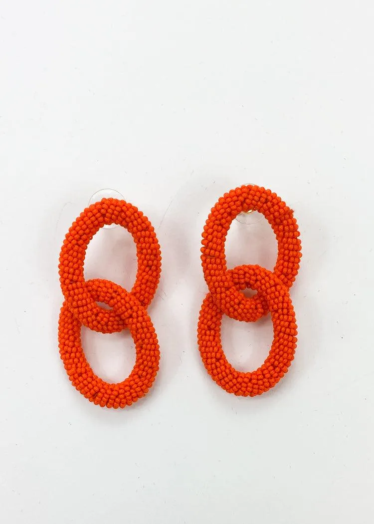 Solmar Link Hoops- Orange