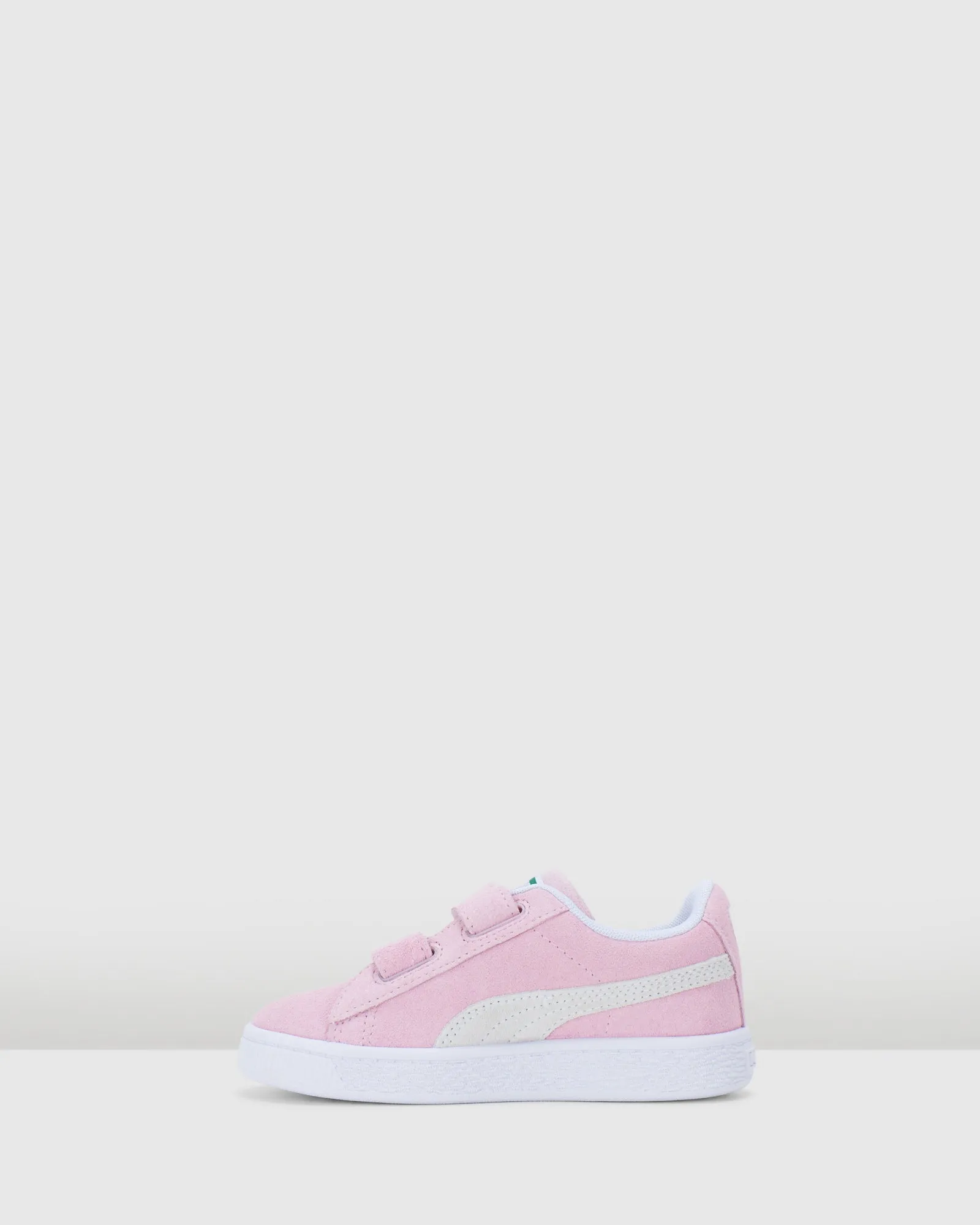 Suede Classic XXI Self-Fastening Pre-School Pink Lady/White