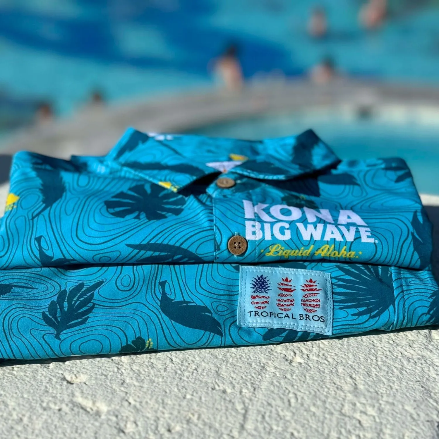 Super Stretch - Kona Big Wave Hawaiian Shirt