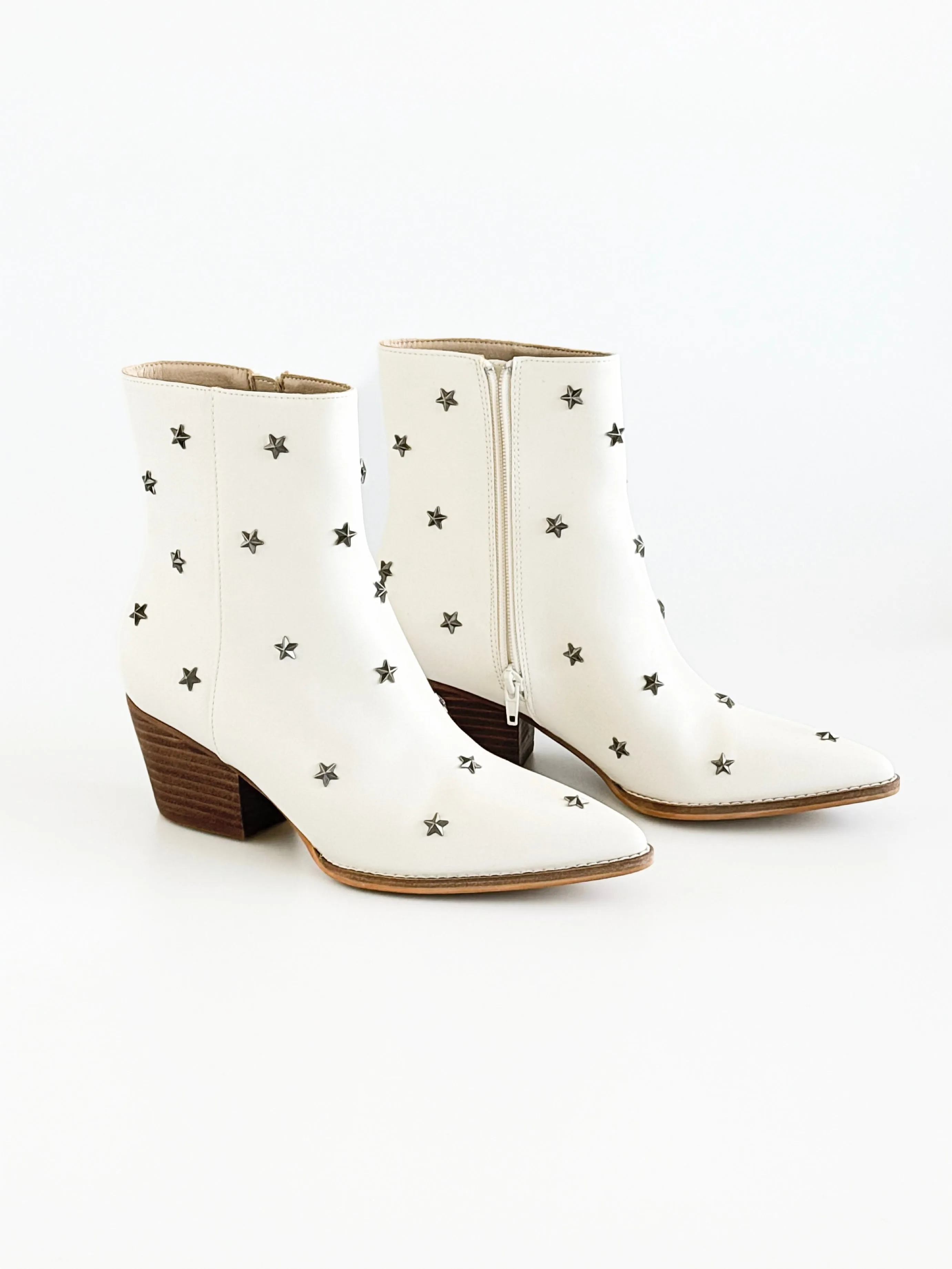 Superstar Ankle Boots - White