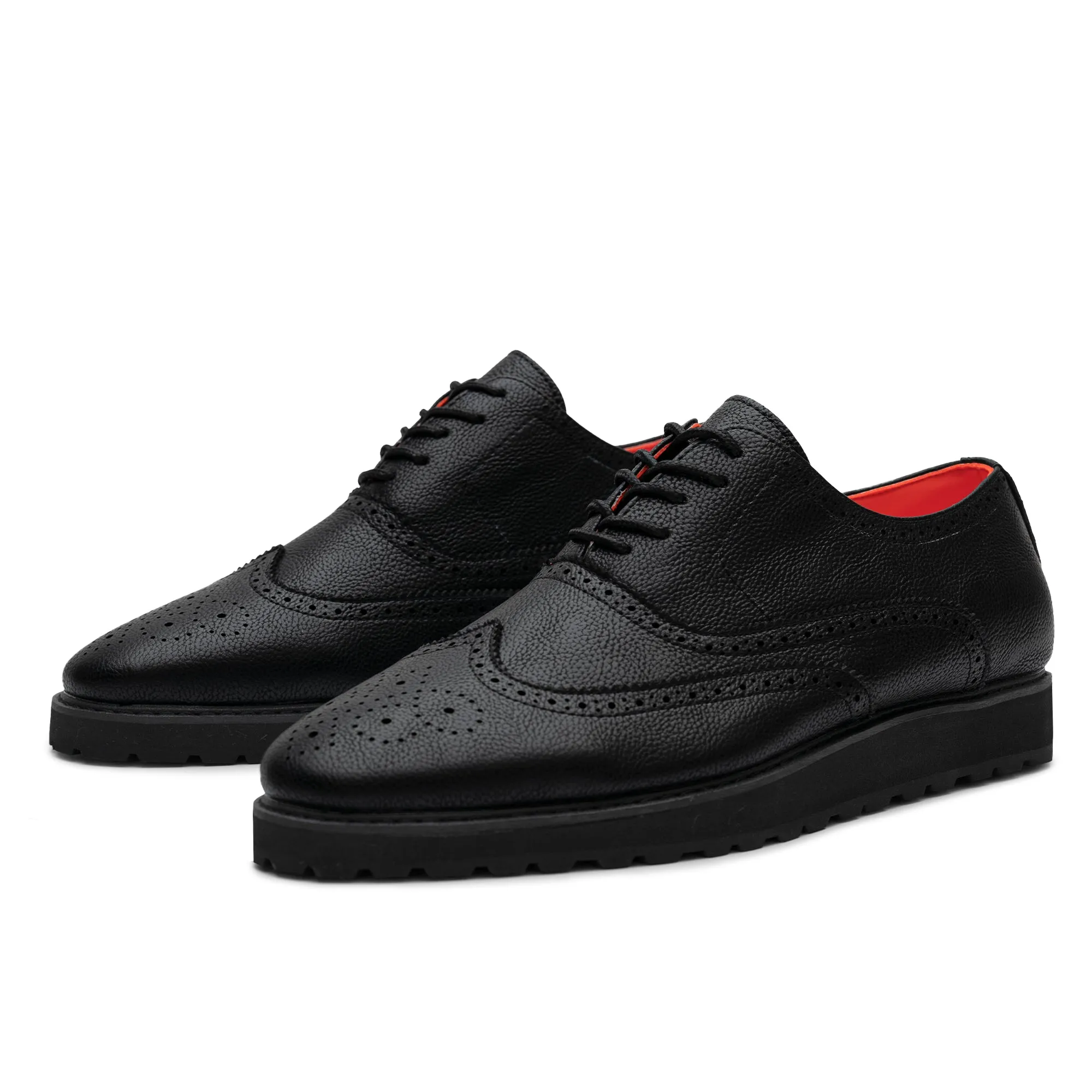 The Priority L TAYNO Leather Lace Up Wingtip Sneaker