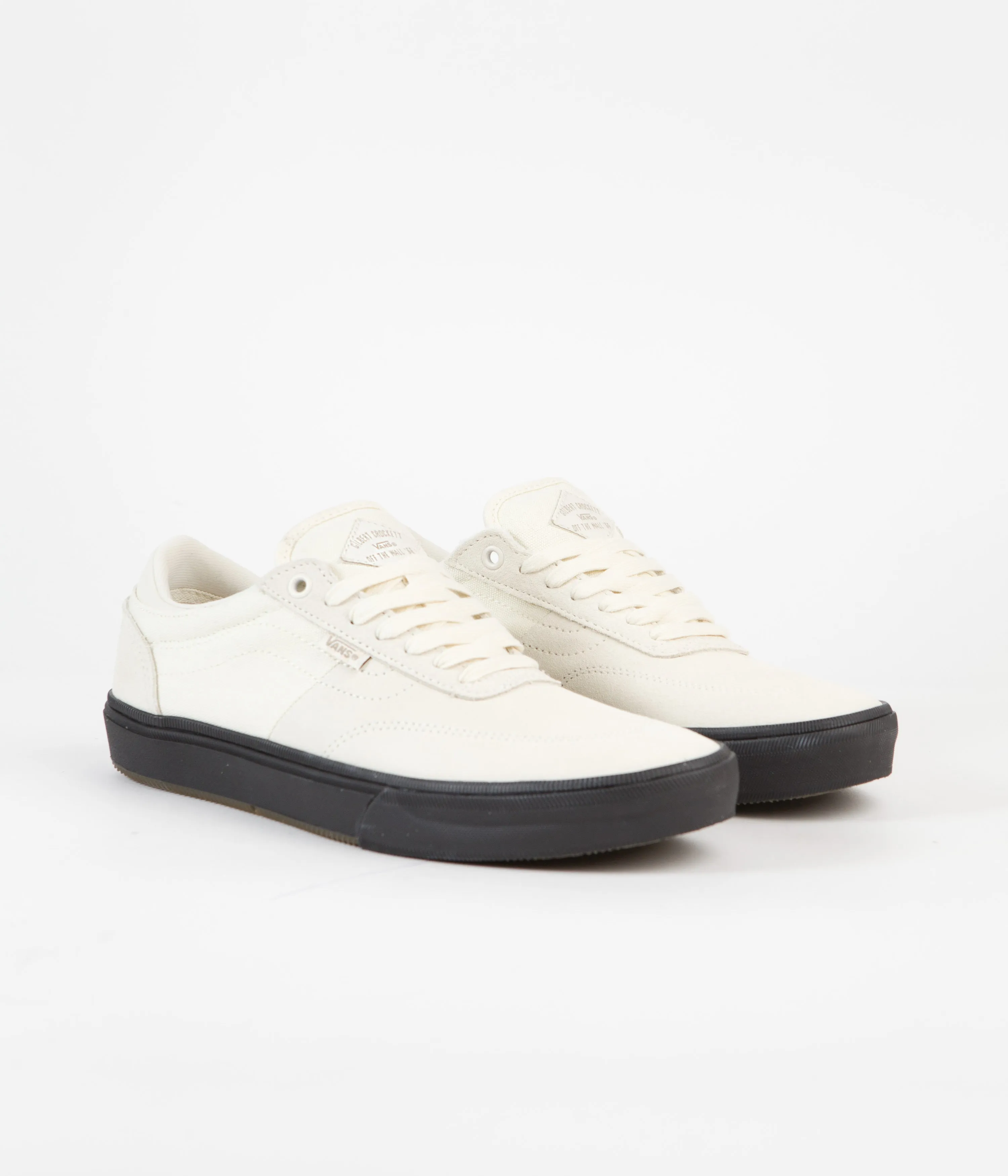 Vans Gilbert Crockett Shoes - (Crockett) Antique White / Black