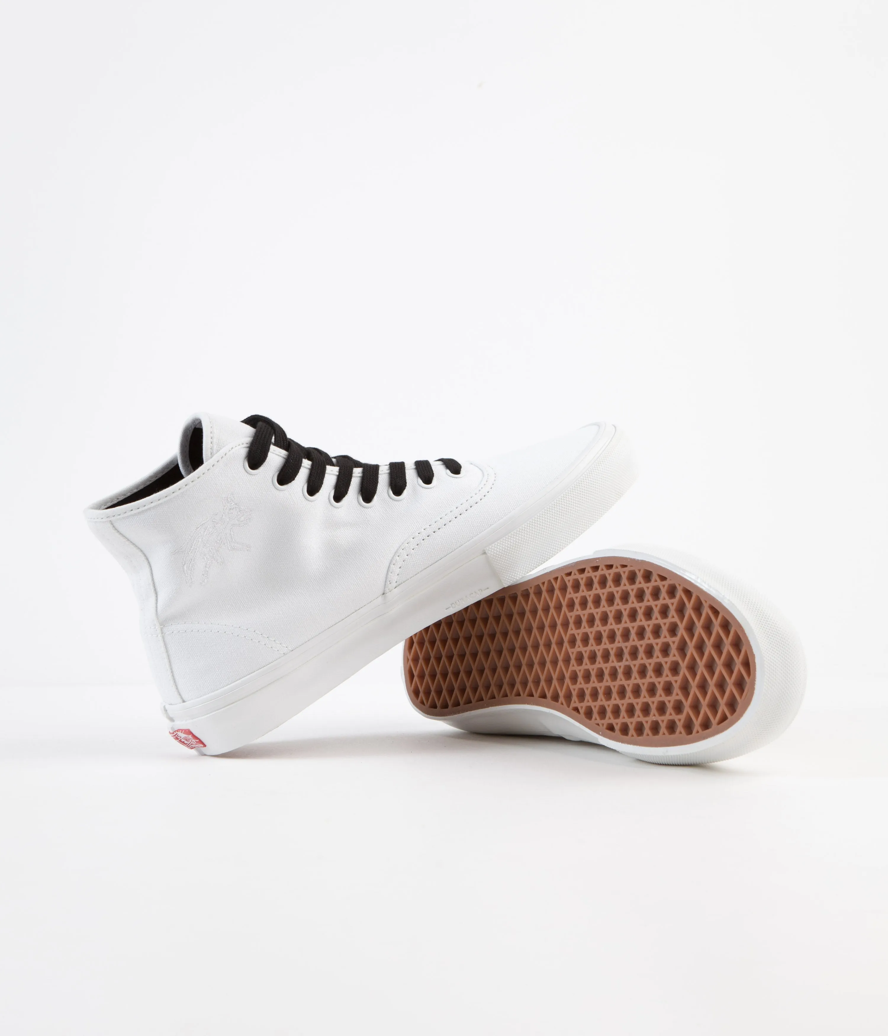 Vans Skate Authentic High LTD Shoes - (Andrew Allen) White / Hockey