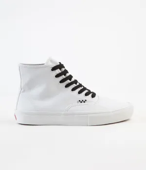 Vans Skate Authentic High LTD Shoes - (Andrew Allen) White / Hockey