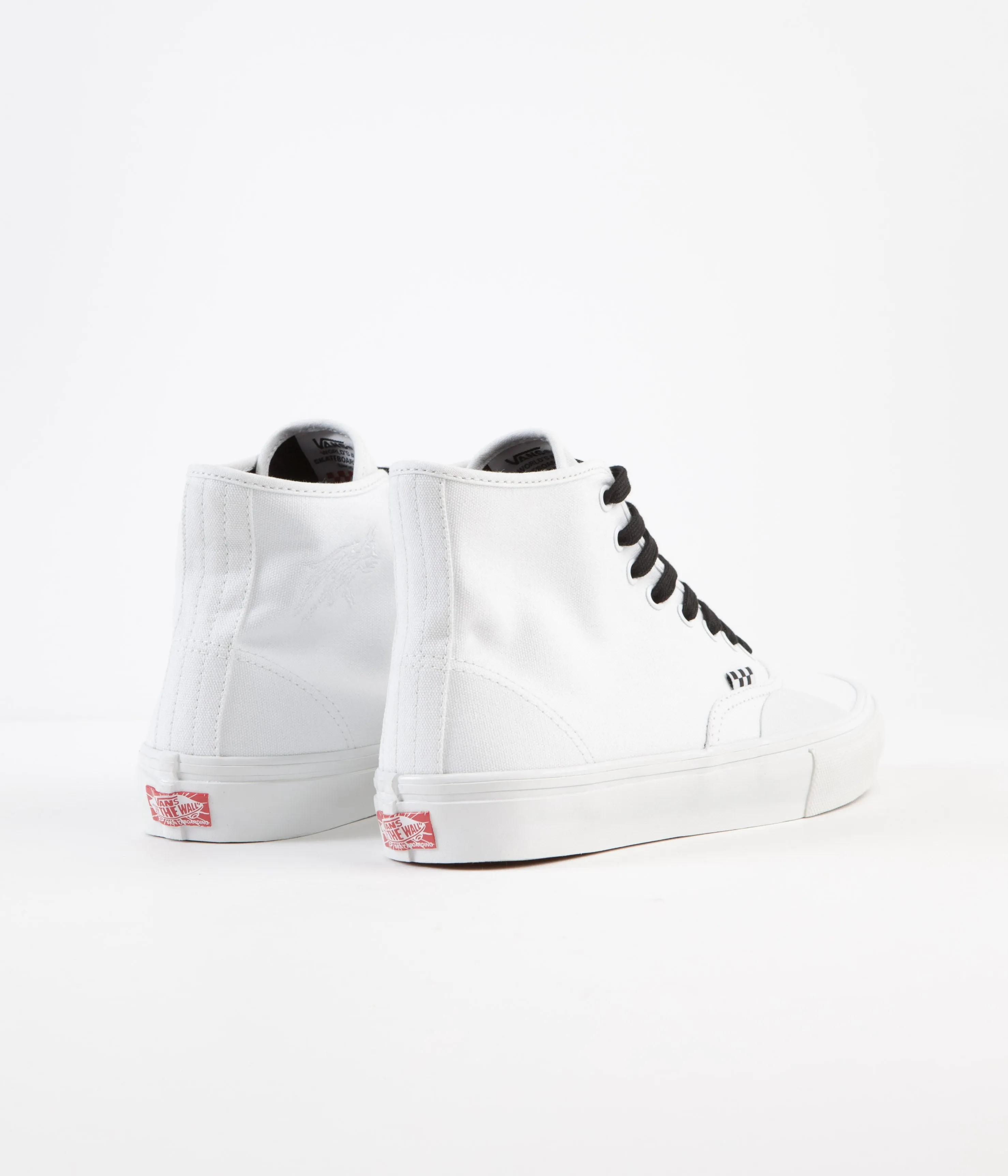 Vans Skate Authentic High LTD Shoes - (Andrew Allen) White / Hockey