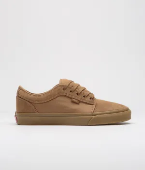 Vans Skate Chukka Low Shoes - Light Brown / Gum