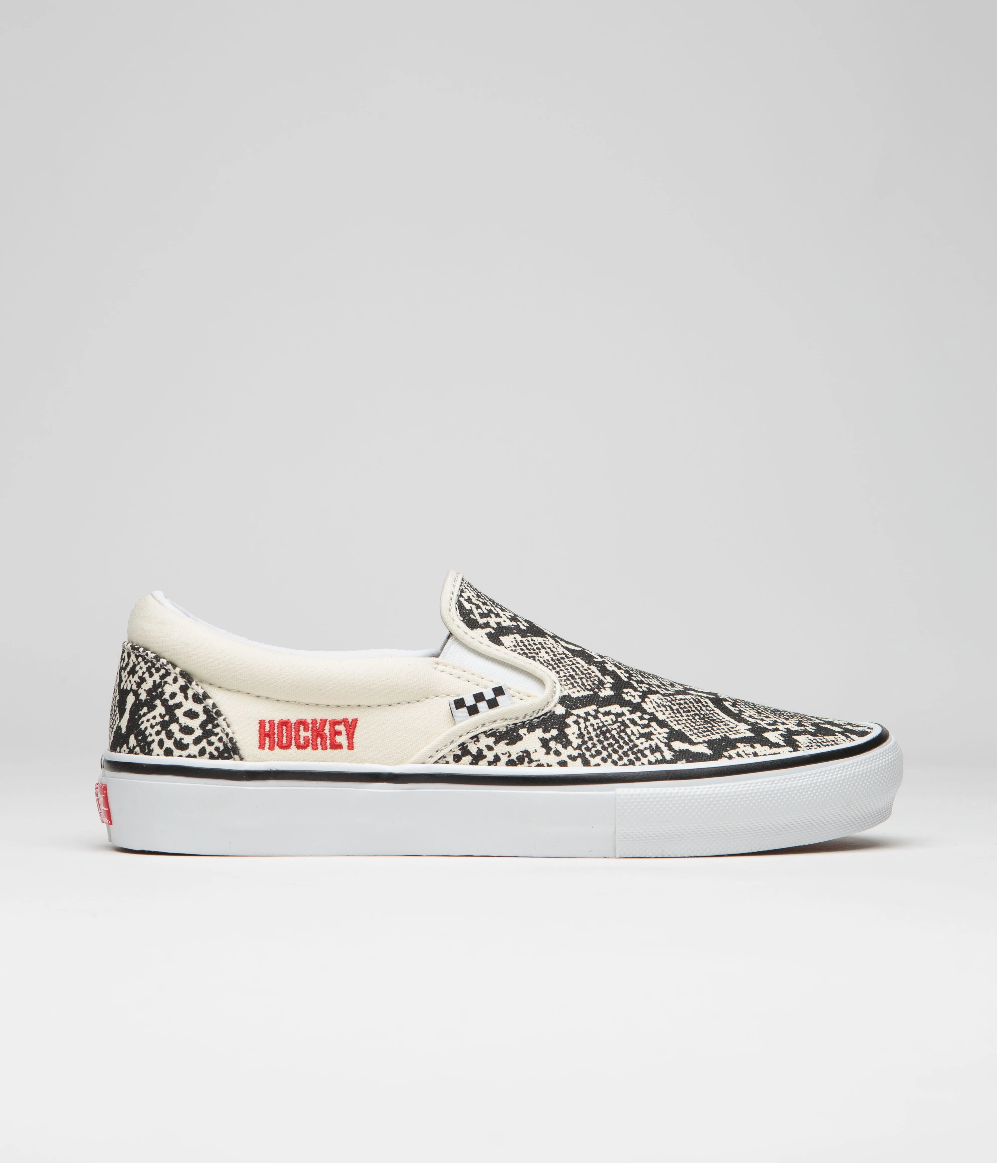 Vans Skate Slip-On Shoes - (Hockey Skateboards) Snake Skin