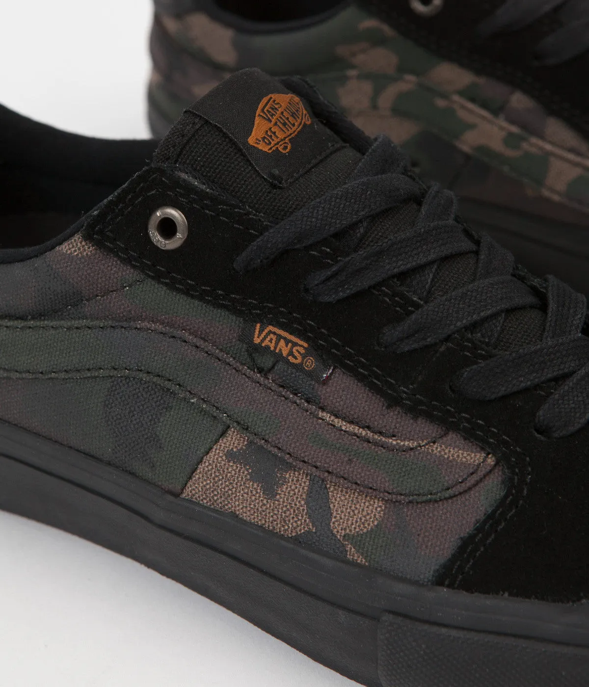 Vans Style 112 Pro Shoes - (Camo) Black