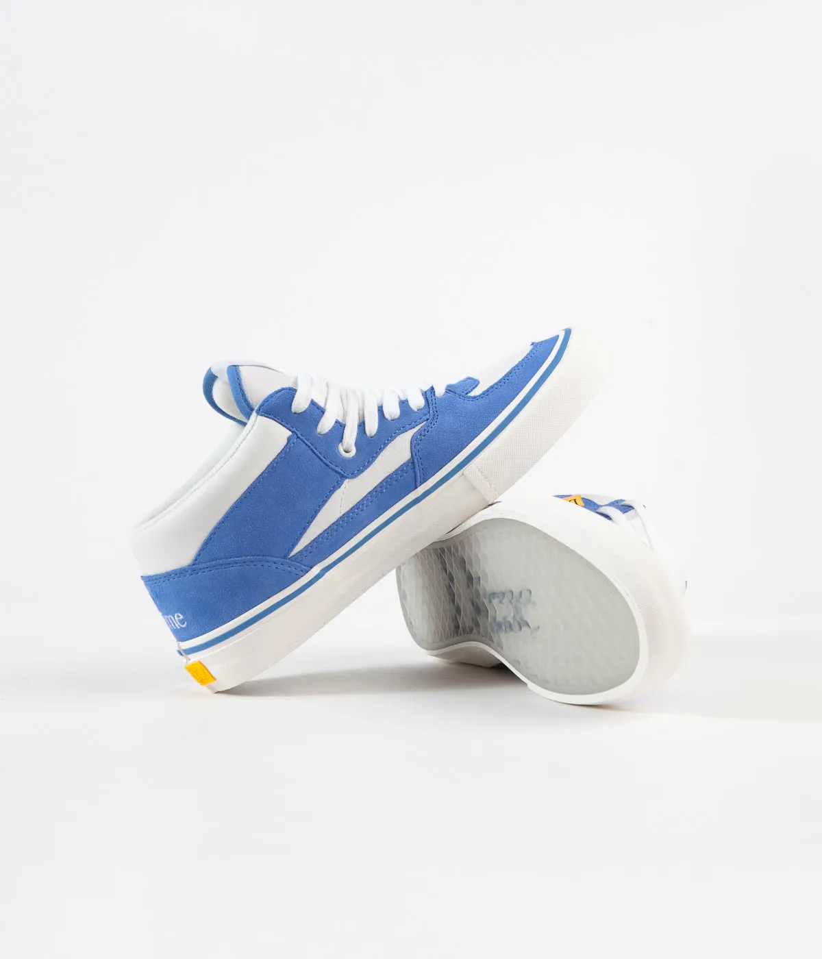 Vans x Dime Half Cab Pro Shoes - Blue / Marshmallow