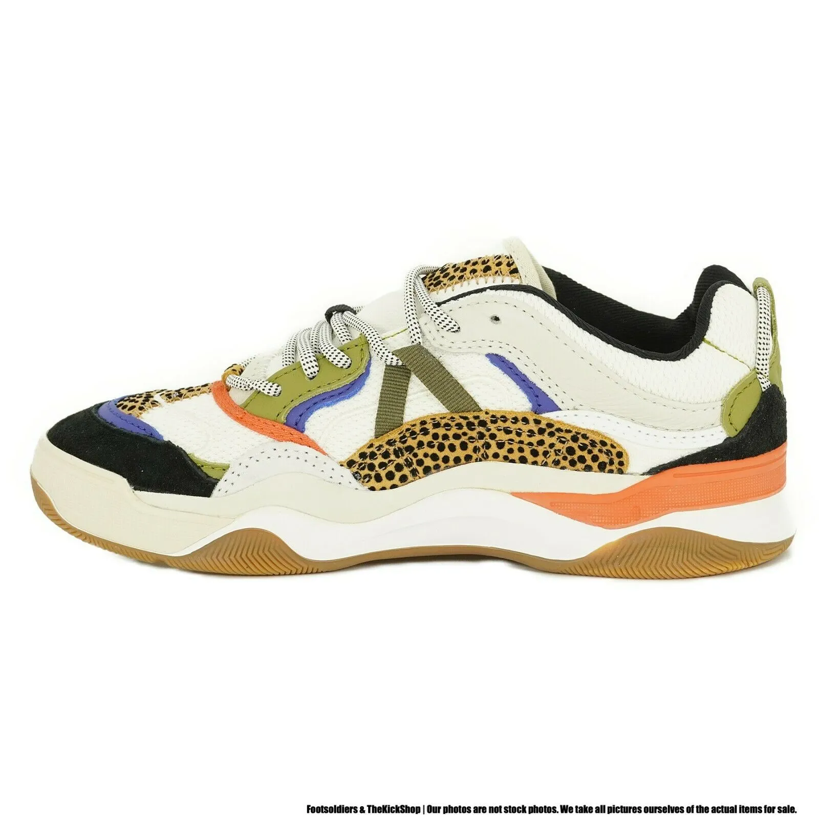 VN0A3WLNXNK1 VANS Varix WC Cheetah (Multi-Colored) Men Size 4 | Women Size 5.5