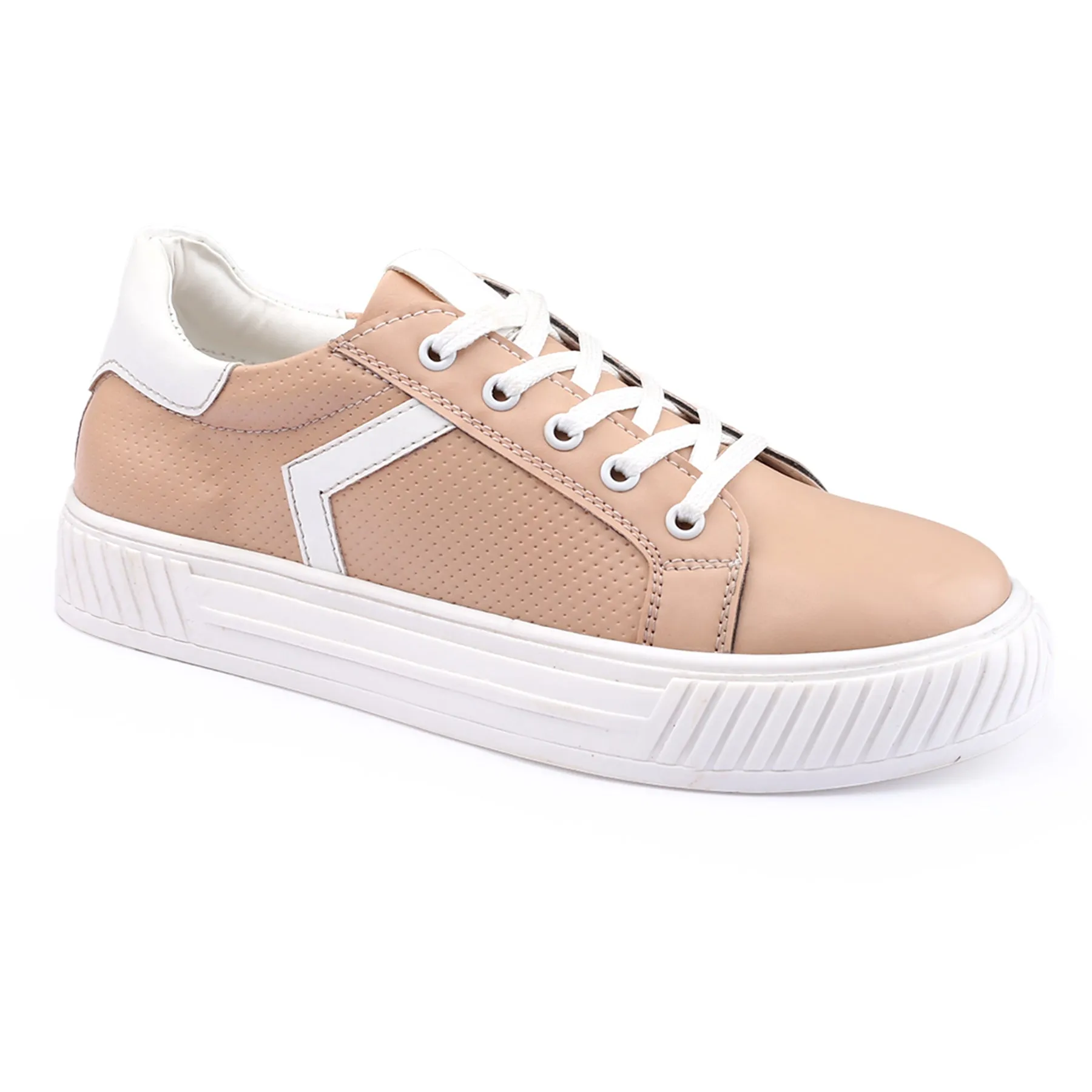 Women's Faux Leather Stylish And Fashionable Sneakers