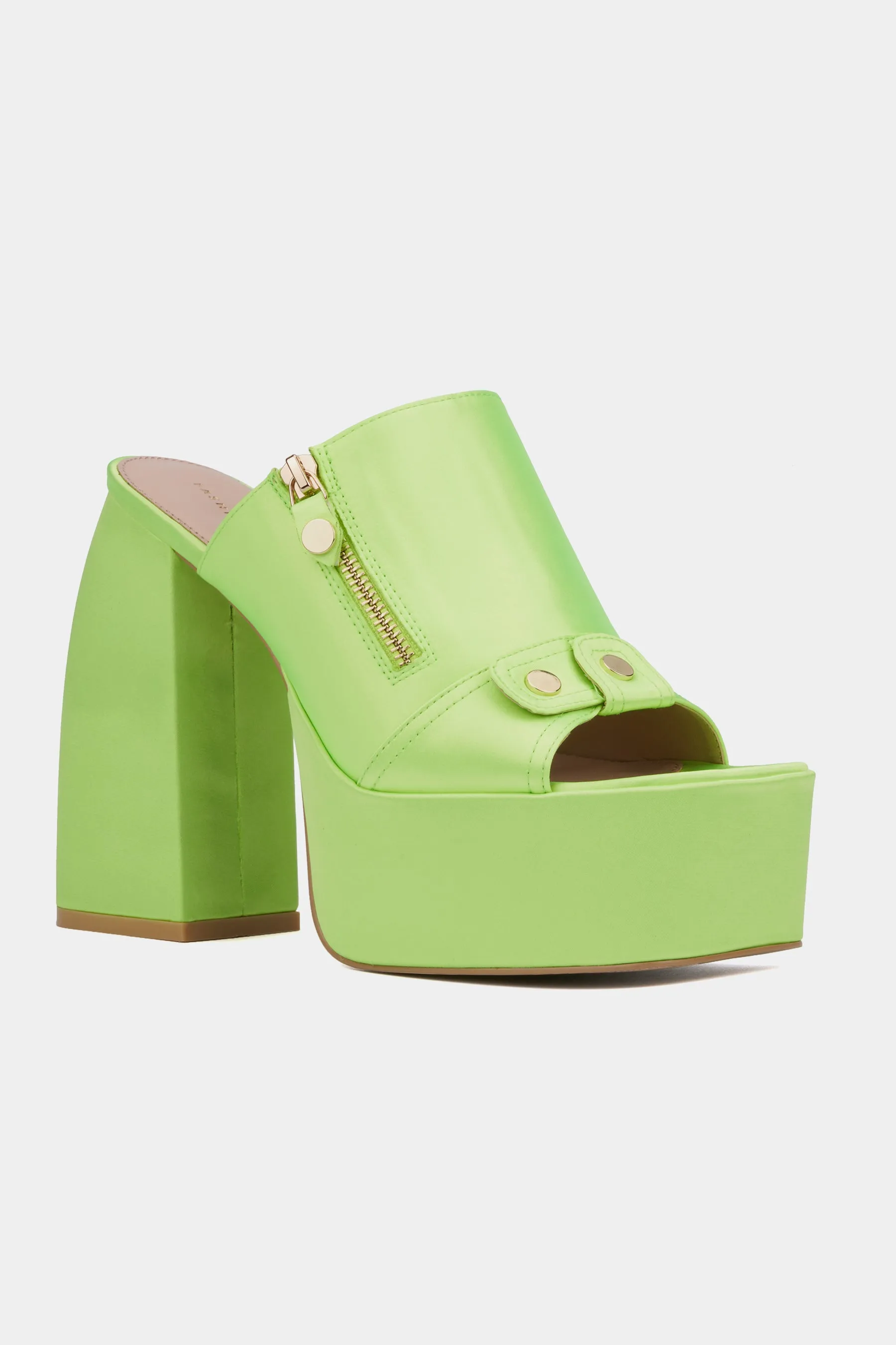 Women's Icelynn Platform Heel Slide - Wide Width Platform Heels