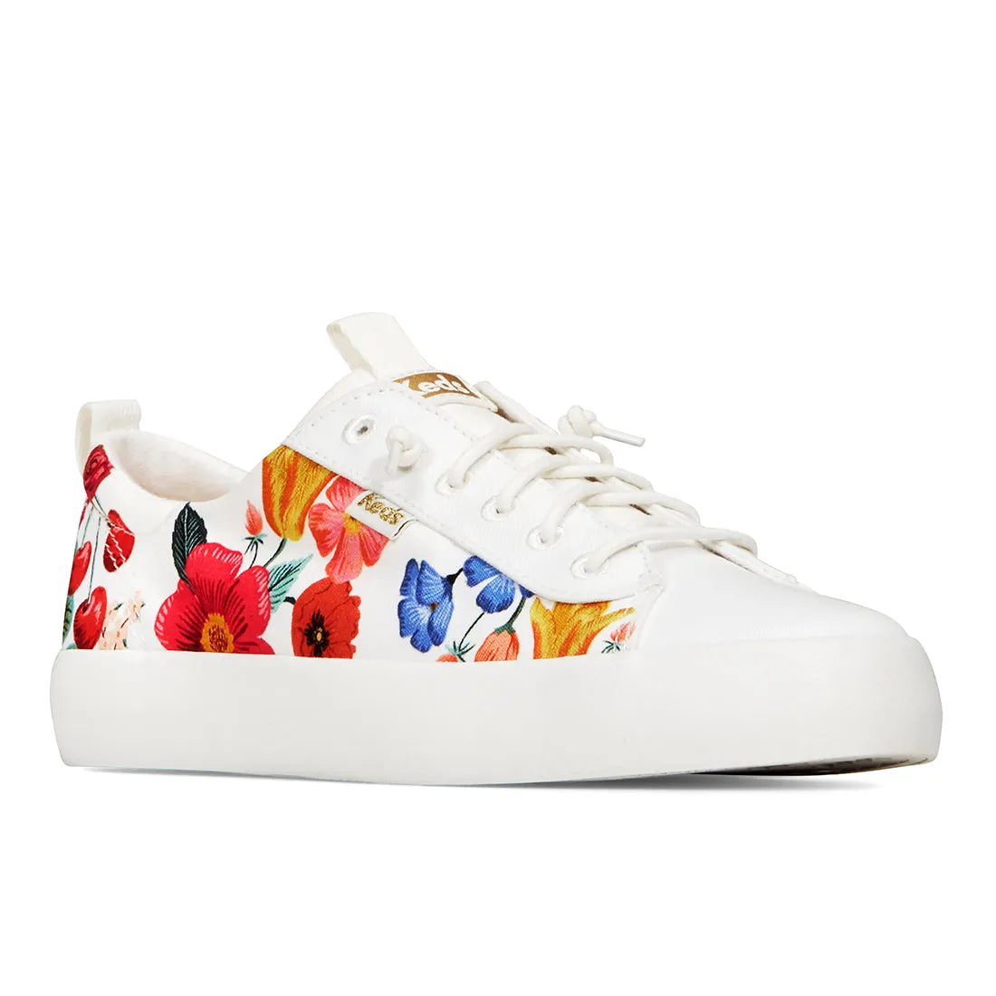 Women's Kickback RPC Blossoms Sneaker White/Multi (WF67939)