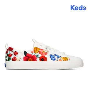 Women's Kickback RPC Blossoms Sneaker White/Multi (WF67939)