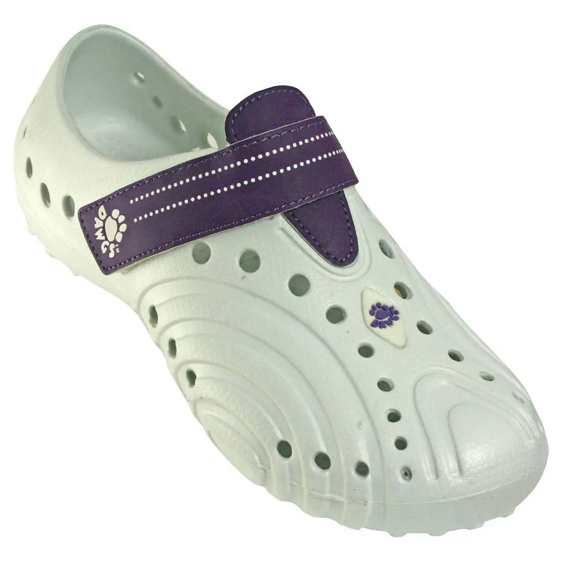 Women's Ultralite Spirit Shoes - White with Plum