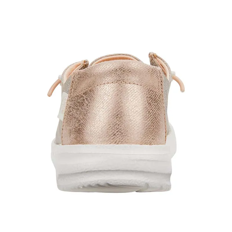 Women's Wendy Metallic Sparkle in Rose Gold