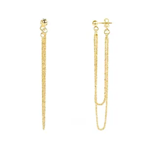 Yellow Gold Rio Earrings